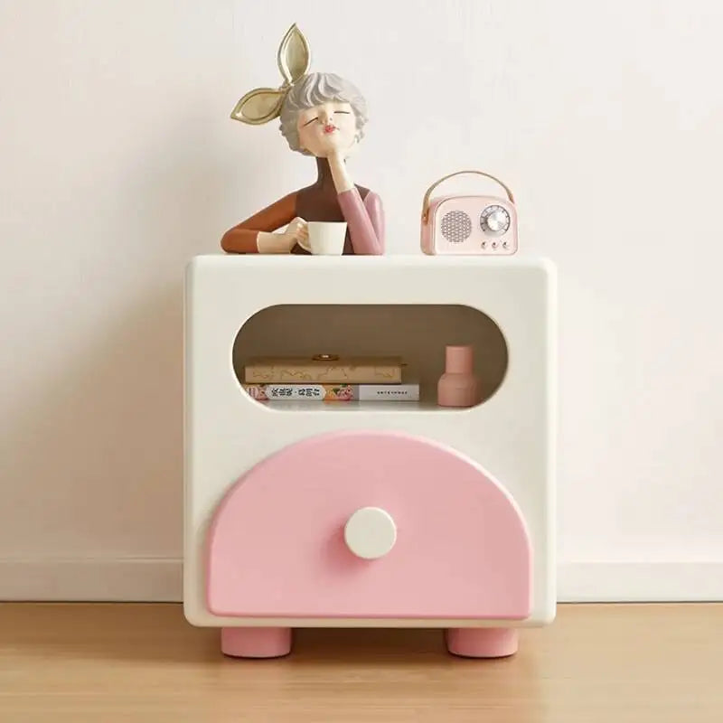 Coffee Children Nightstands Bedroom Filing Children Nordic Nightstands Living Room Cabinet Storage Children Furniture RR50CN