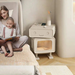 Coffee Children Nightstands Dressers Small Kids Auxiliary Children Nightstands Nordic Cabinet Storage Children Furniture RR50CN